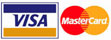 Visa and Mastercard accepted